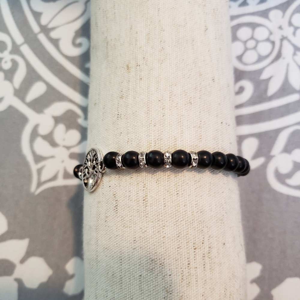⚡CLEARANCE⚡ Tree of Life Beaded Charm Bracelet - Picture 4 of 8